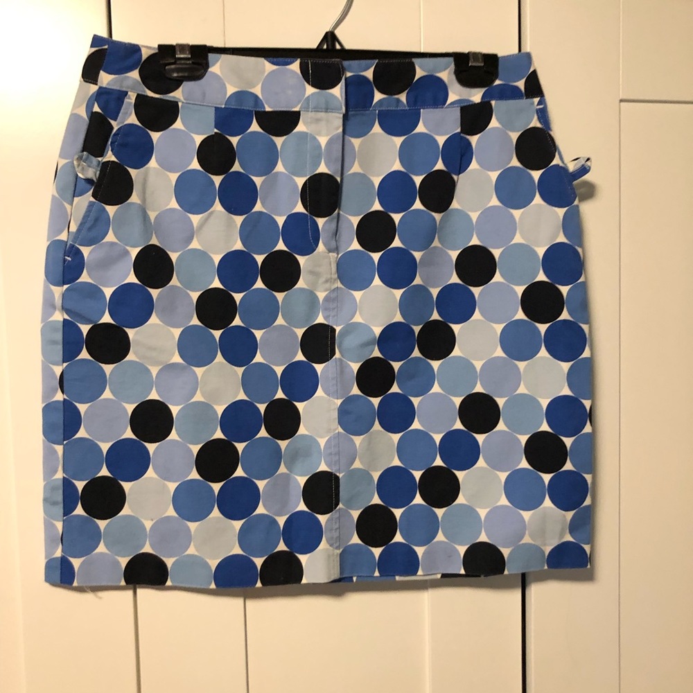 Talbots Polka Dot Skirt